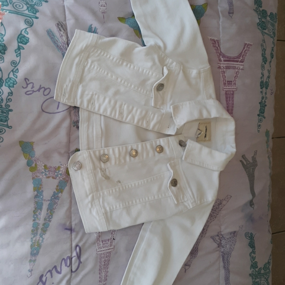 Girls white jacket